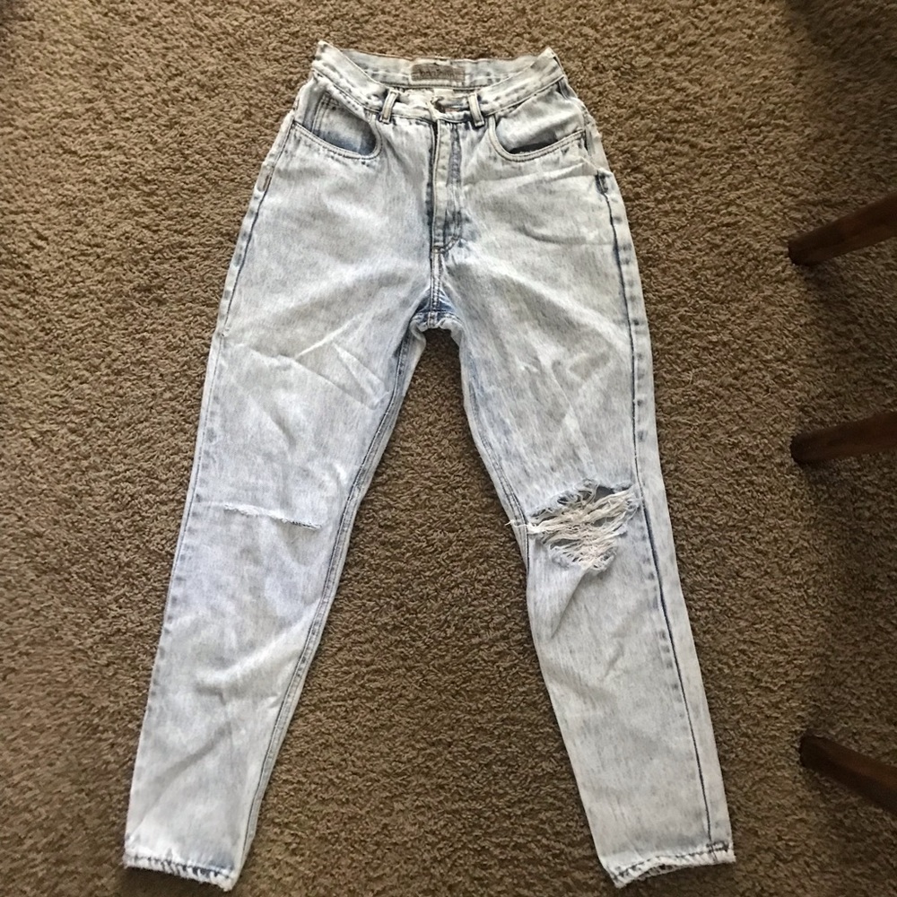 vintage mom jeans , BONJOUR brand